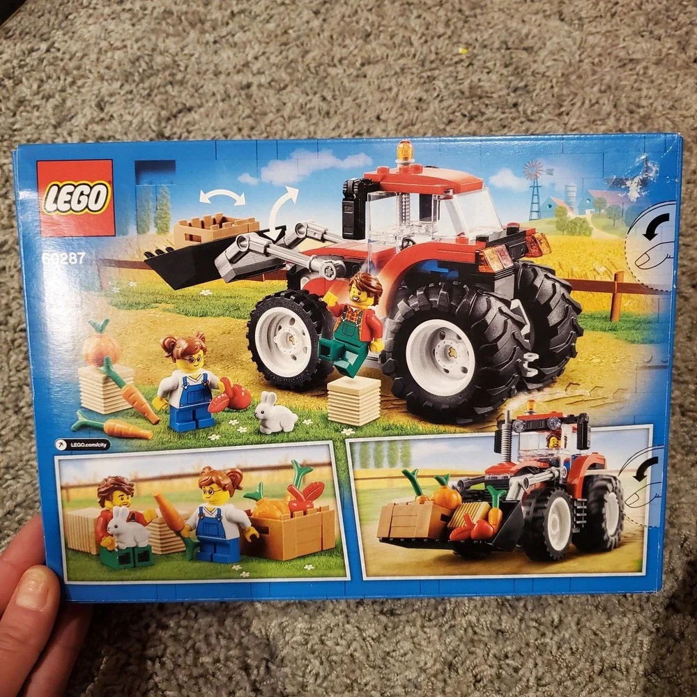 LEGO # 60287 CITY Farm Tractor - Sealed BRAND NEW Retired Hard to Find (Rabbit)‎ - Picture 5 of 6